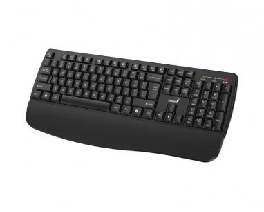 KB-7123 Wireless USB US wireless crna tastatura slika