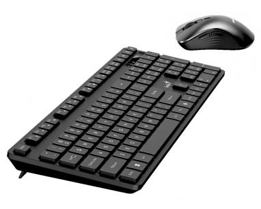 KM-8216S Wireless USB US wireless crna tastatura i miš slika