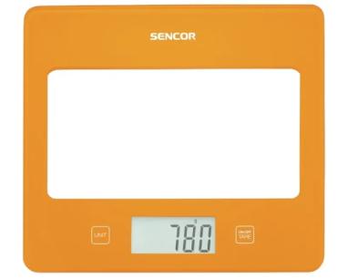 Kuhinjska vaga Sencor SKS 5033OR/narandžasta/do 5kg slika