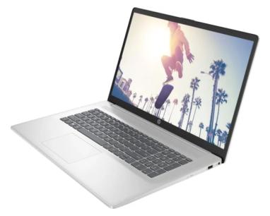 Laptop HP 17-cp0121nm 17.3 FHD IPS/R7-5700U/16GB/NVMe 512GB/srebrna/A0MJ2EA