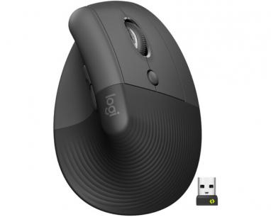 Lift Vertical Ergonomic Wireless crni miš OEM slika