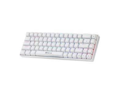 Mehanička bežična tastatura XTRIKEME GK994W ARGB WHITE