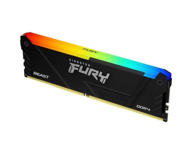 Memorija DDR4 16GB 3600MHz Kingston Fury Beast RGB KF436C18BB2A/16