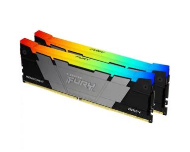 Memorija DDR4 64GB/3200MHz (2x32GB) Kingston Fury Beast RGB KF432C16RB2AK2/64