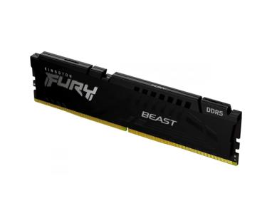 Memorija DDR5 128GB (4x32) 5600MHz Kingston Fury Beast KF556C40BBK4-128
