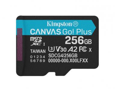 Memorijska kartica U3 V30 microSDXC 256GB Canvas Go Plus 200MB/s A2 SDCG4/256GBSP