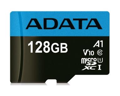Memorijska kartica UHS-I MicroSDXC 128GB class 10 + adapter AUSDX128GUICL10A1-RA1