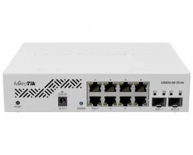 MikroTik CSS610-8G-2S+IN upravljiv svič sa 8x Gb RJ45 + 2 x 10Gbe slika