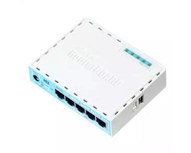 MikroTik RB750Gr3 hEX ruter sa 5 x Gigabit LAN / WAN portova 10/100/1000Mb/s, USB 2.0, microSD slot