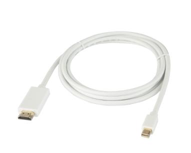 Mini DisplayPort (M) - HDMI (M)  (aktiv mod) 1.8m beli slika