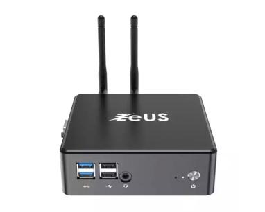 Mini PC Zeus MPI10-i523 Intel  i5-1145G7 4C 4.4 GHz/8GB/512GB/LAN/Dual WiFi/BT/HDMI/DP/USB C/ext ANT