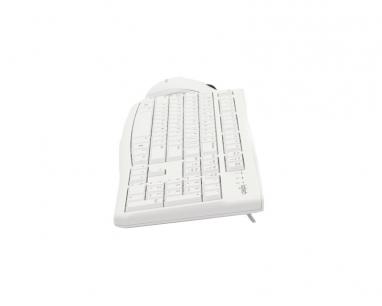 MK120 Desktop USB US tastatura + USB miš beli slika