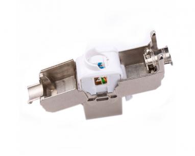 Modul RJ45, Cat.6a, FTP, Keystone, 055