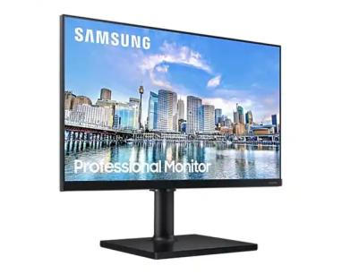 Monitor 24 Samsung  LF24T450FQRXEN 1920x1080/FHD IPS/75Hz/5ms/DP/2x HDMI/2x USB/Freesync/Pivot/crna