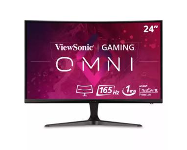 Monitor 24 ViewSonic Omni VX2418C 1920x1080/Full HD/165Hz/1ms/HDMI/DP/Curved