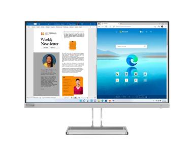 Monitor 27 Lenovo  L27i-40 67ABKAC4EU 1920x1080/FHD IPS/100Hz/4ms/VGA/2x HDMI/Zvučnici/Siva
