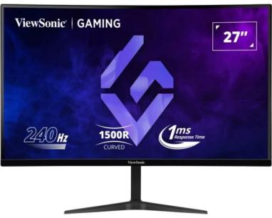 Monitor 27 Viewsonic VX2719-PC-MHD 1920x1080/240Hz/1ms/2xHDMI/DP/FreeSync Premium/Zvučnici/Curved