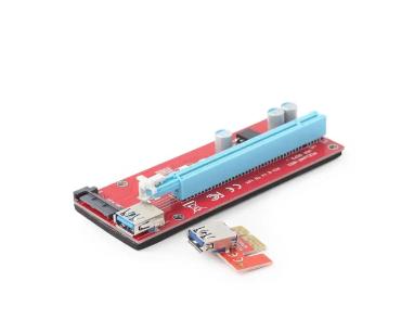 PCI-E riser kartica 1x16 USB 3.0/SATA Gembird RC-PCIEX-05