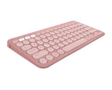 Pebble2 Wireless Combo US tastatura i miš roze slika