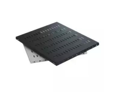 Polica fiksna 1000mm rack kačenje na 4 tačke Mirsan 19/1U crna MR.SBR100.01 slika