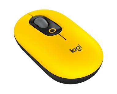 Pop Mouse with Emoji, Blast Yellow miš