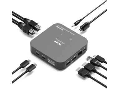 Port Designs docking station 2x4K 10 uređaja 85W slika