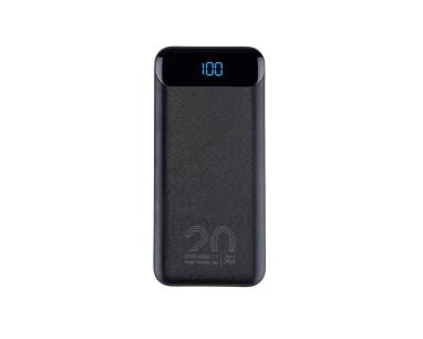 Power Bank RIVACASE VA 2580 20000 mAh crna, fast charger 20W