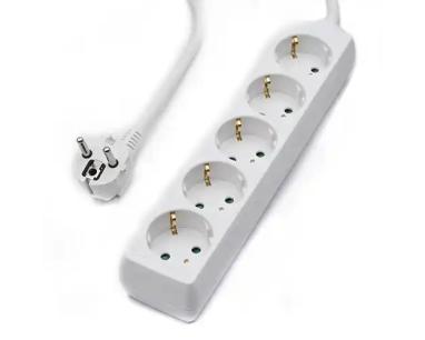 Produžni kabal sa 5 utičnica KETTZ 1.5mm2 KT-PK05A-2M 2m