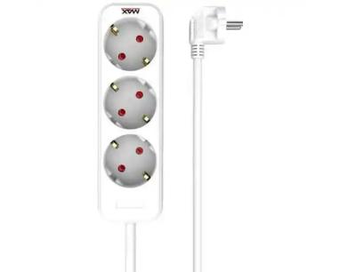 Produžni kabl 3 utičnice 3m Max MPS-103-3M Beli