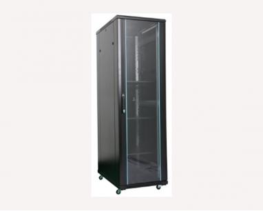 Rack orman samostojeći, 32U, 600x600, staklena vrata (pakovanje od 3 kutije) slika