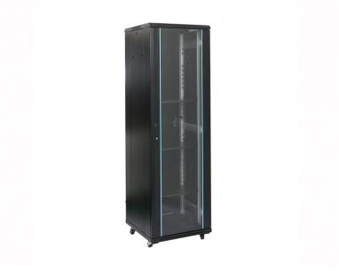 Rack orman samostojeći, 37U, 600x600, staklena vrata (pakovanje od 4 kutije) slika