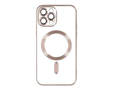 Silikonska futrola Magsafe Iphone 16 pro max roze