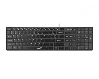 SlimStar 126 USB US crna tastatura slika