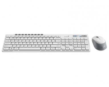 SlimStar 8230 Wireless USB YU bela tastatura+ miš