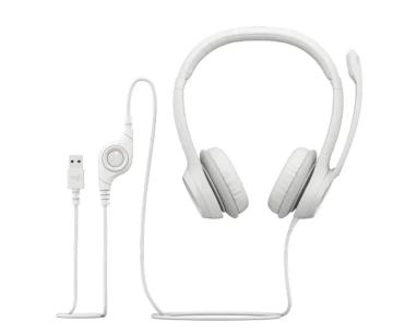 Slušalice Logitech H390 Bele