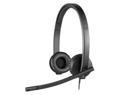 Slušalice sa mikrofonom Logitech H570e 981 000575, crne