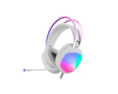 Slušalice sa mikrofonom Marvo LUMI 40 HG8959 bela/Transparent
