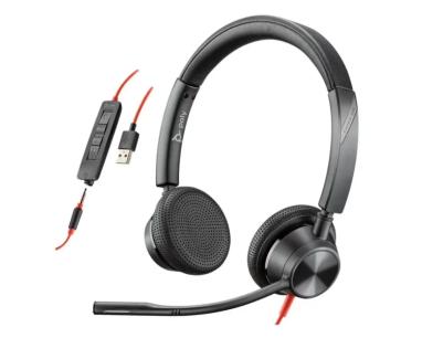 Slušalice sa mikrofonom Plantronics Poly Blackwire 3325 crne