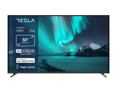 SMART LED TV 50 Tesla 50E655BUW 3840x2160/UHD/4K/DVB-T2/S2/C/Frameless/WebOS