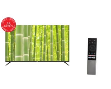 SMART LED TV Zeus 65 ZE65UST2 3840x2160/4K/Wi-Fi/BT/Smart remote/frameless/Android 14/GaiaOS 4.0 slika