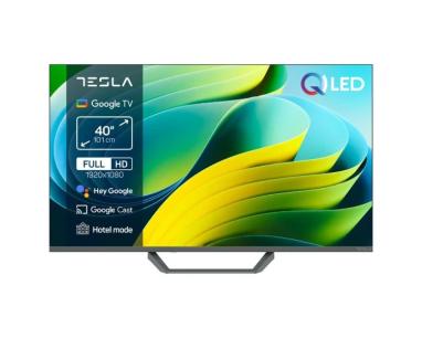 SMART QLED TV 40 Tesla Q40E665GFS 3840x2160/4K/DVB-T2/Bluetooth/WiFi/Frameless/GoogleTV slika