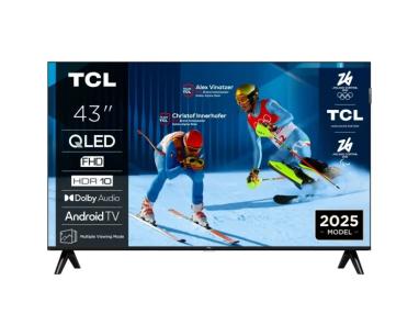 SMART QLED TV 43 TCL 43S5K  1920x1080/Full HD/DVB-T2/C/S2/Android TV