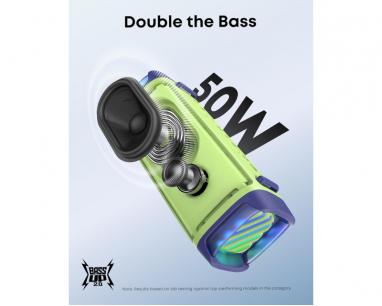 Soundcore Boom 3i 50W prenosni bluetooth IP68 zvučnik zeleni slika