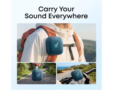 Soundcore Boom Go 3i 15W prenosni bluetooth IP68 zvučnik plavi slika