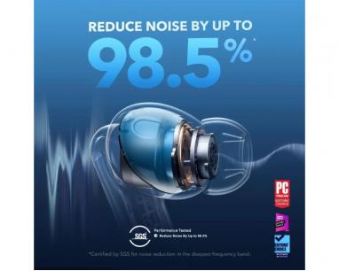 Soundcore Liberty 4 NC TWS ANC BT bubice sa mikrofonom crne