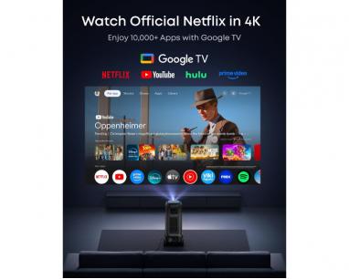 soundcore Nebula X1 Pro 4K Google TV projektor slika