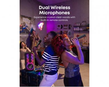 Soundcore Rave 3S 200W prenosivi bluetooth IPX4 zvučnik crni slika