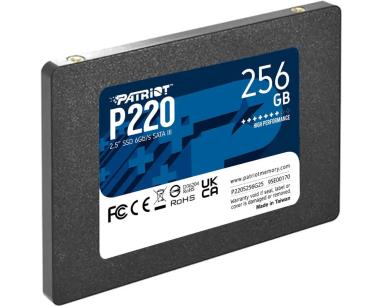 SSD 2.5 SATA3 256GB Patriot P220 550MBs/490MBs P220S256G25