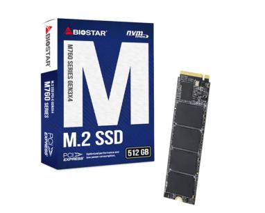 SSD M.2 NVME 512GB Biostar 2800MBs/1700MBs M760 slika