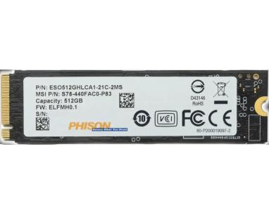 SSD M.2 NVMe 512GB PHISON - Bulk / 2280